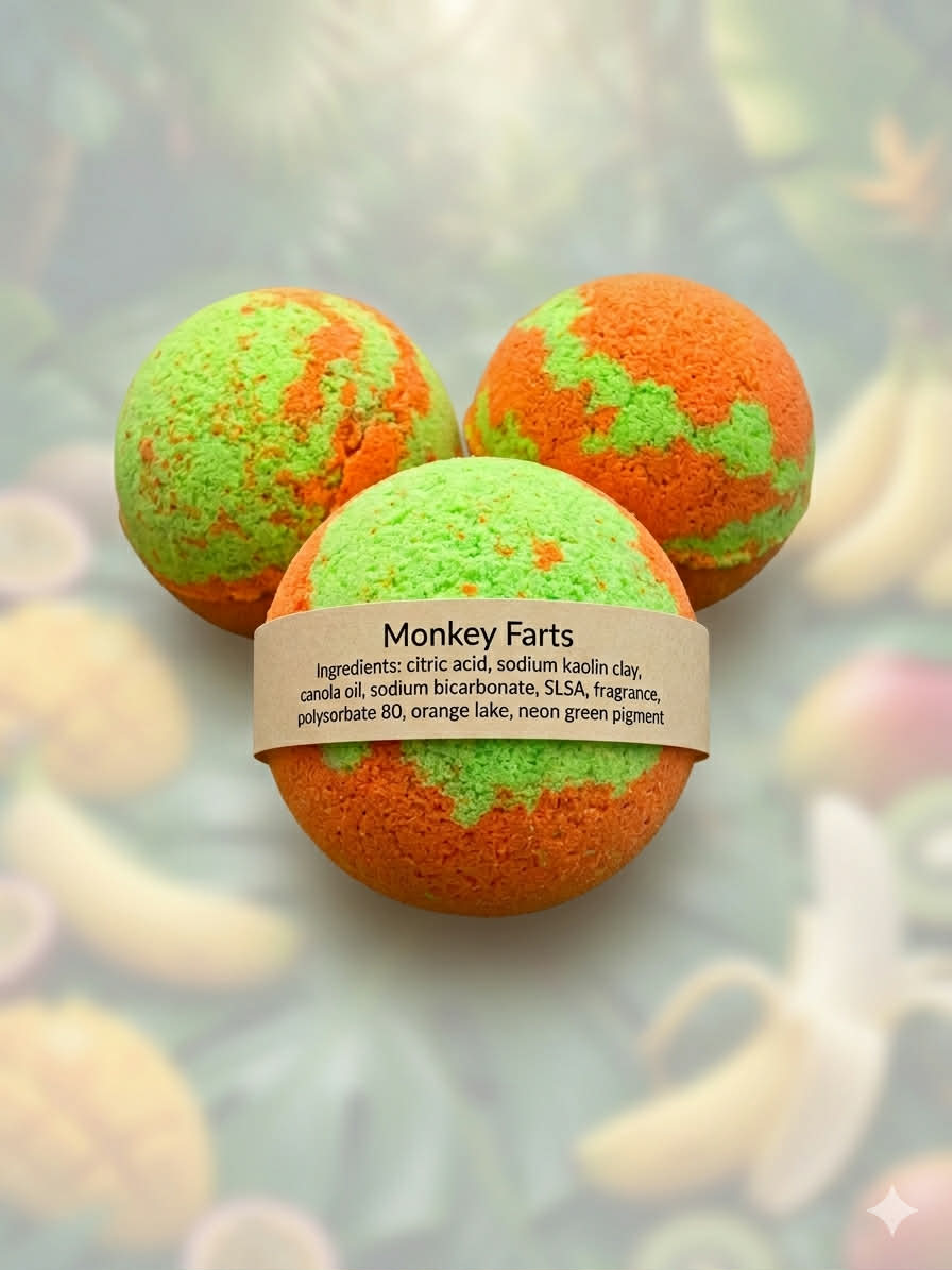 Bath Bomb - Monkey Farts