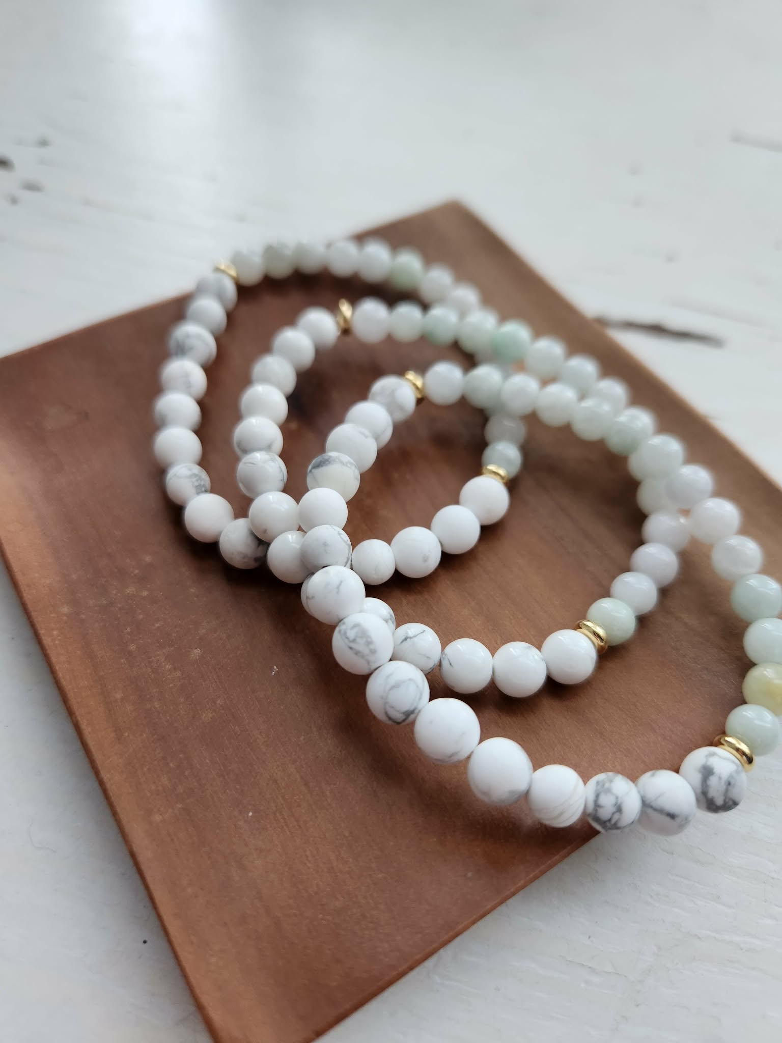 Kay & King Co. - So Sage Collection. Fits 6.5-7" wrist. 6mm & 8mm beads available,