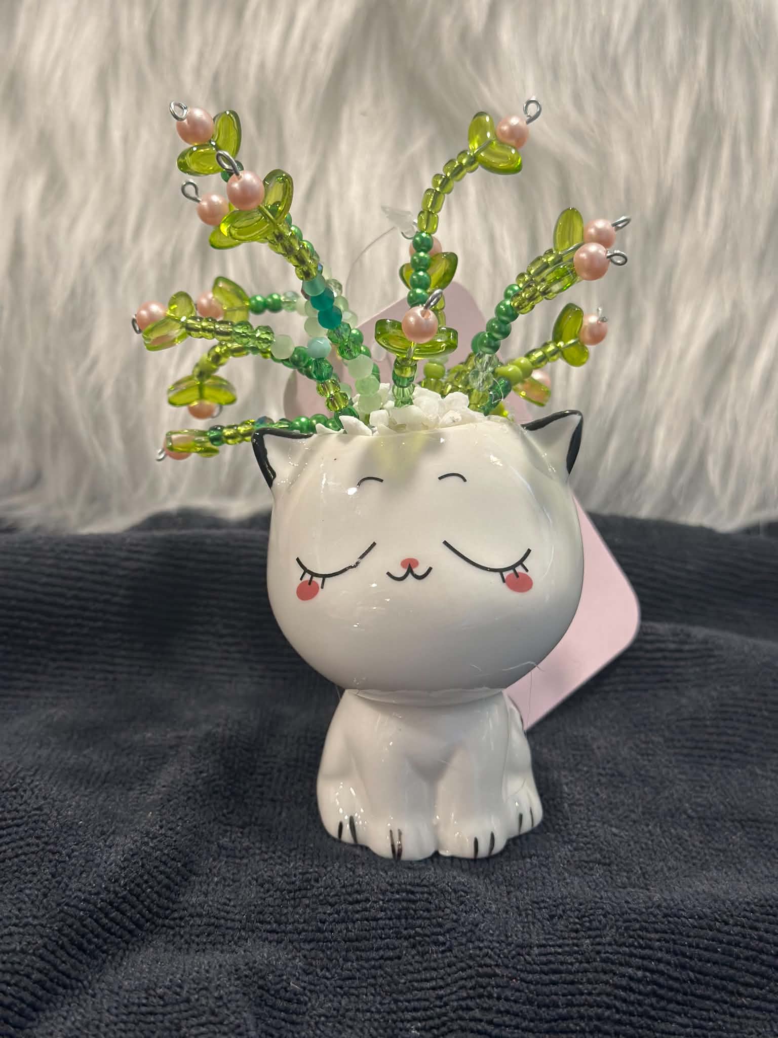 1 Home 4 Creativity - Beaded Flower/Plant - Tiny Kitten - Available for pickup instore ONLY at 90 Samnah Crescent in Ingersoll