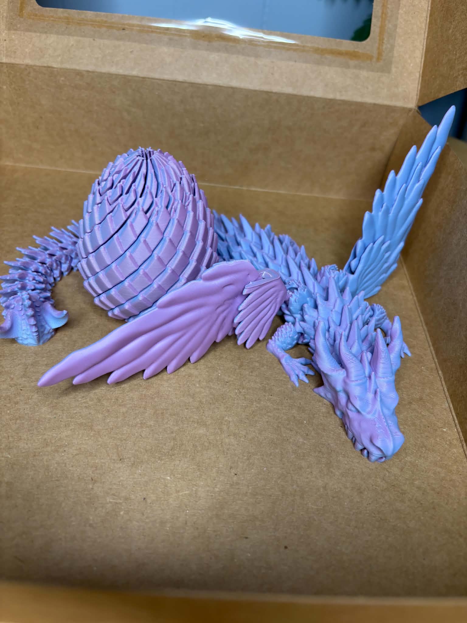 Tong 3D Designs - Snake/Dragon & Egg Gift Pack - Colours will vary