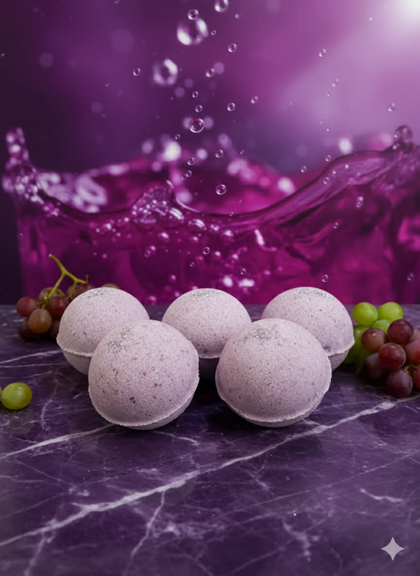 Bath Bomb - Fizzy Grape