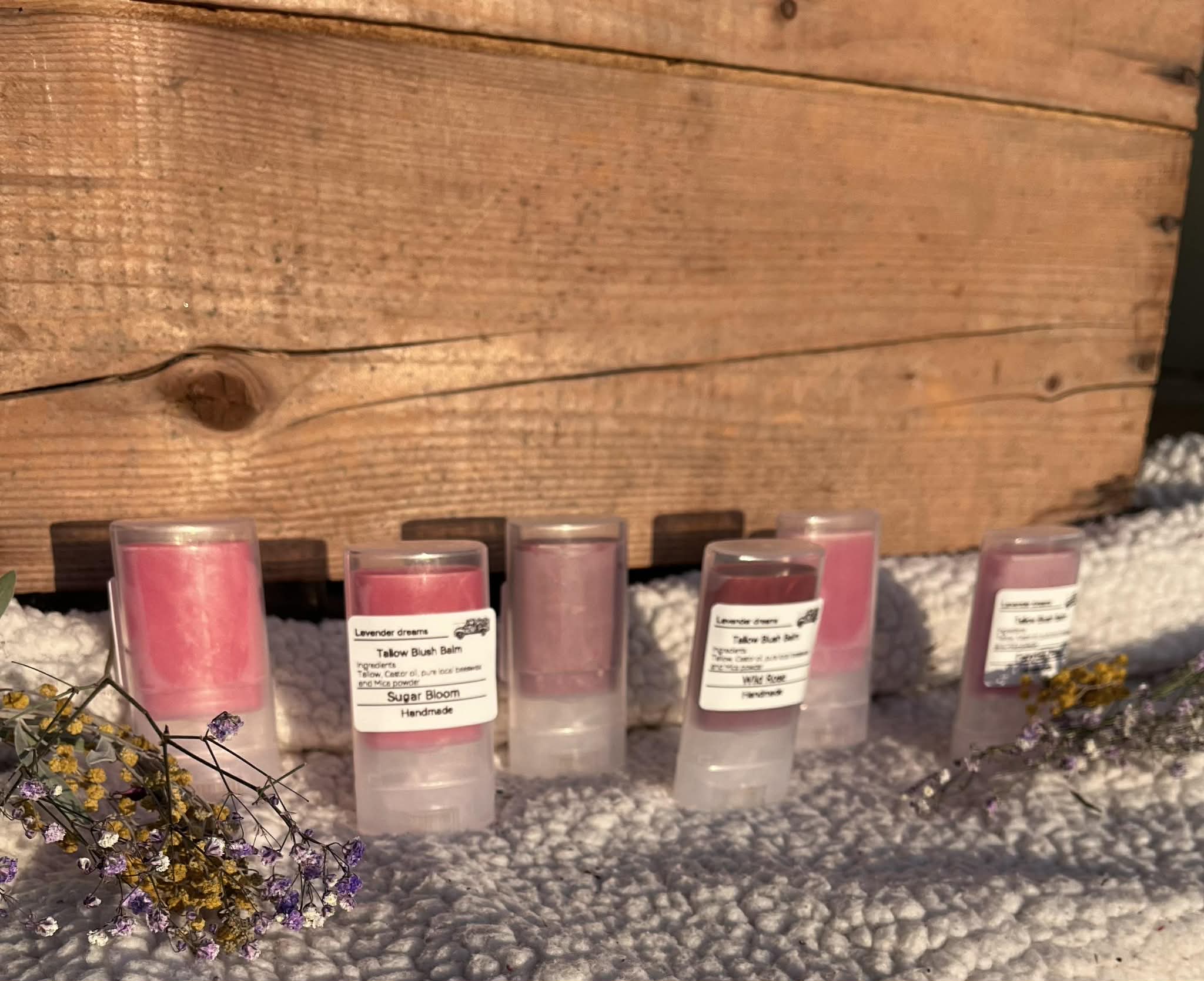 Tallow Blush Balm - WIld Rose
