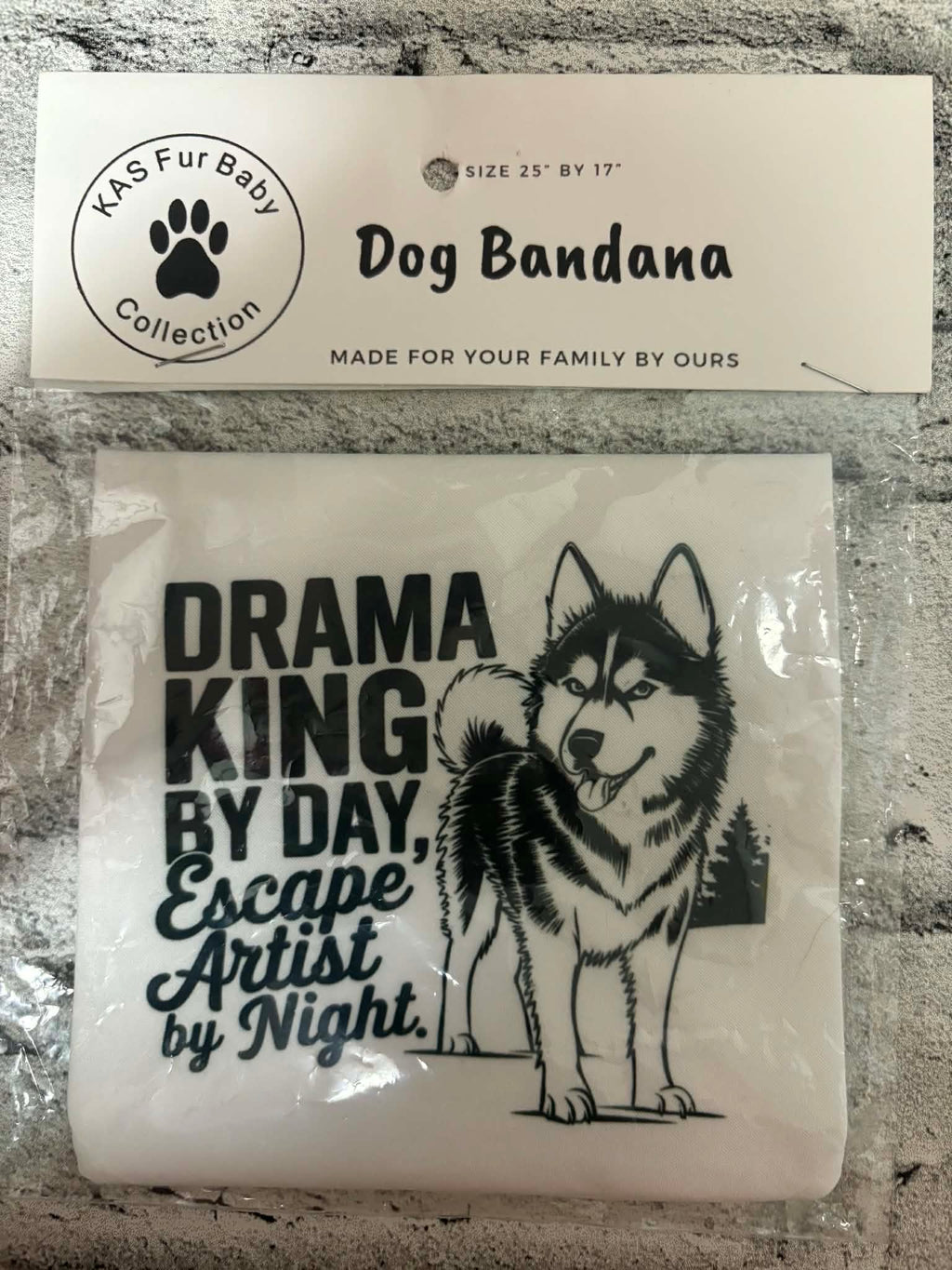 KASuALI Sassy - Dog Bandanas -Full Stock available in store