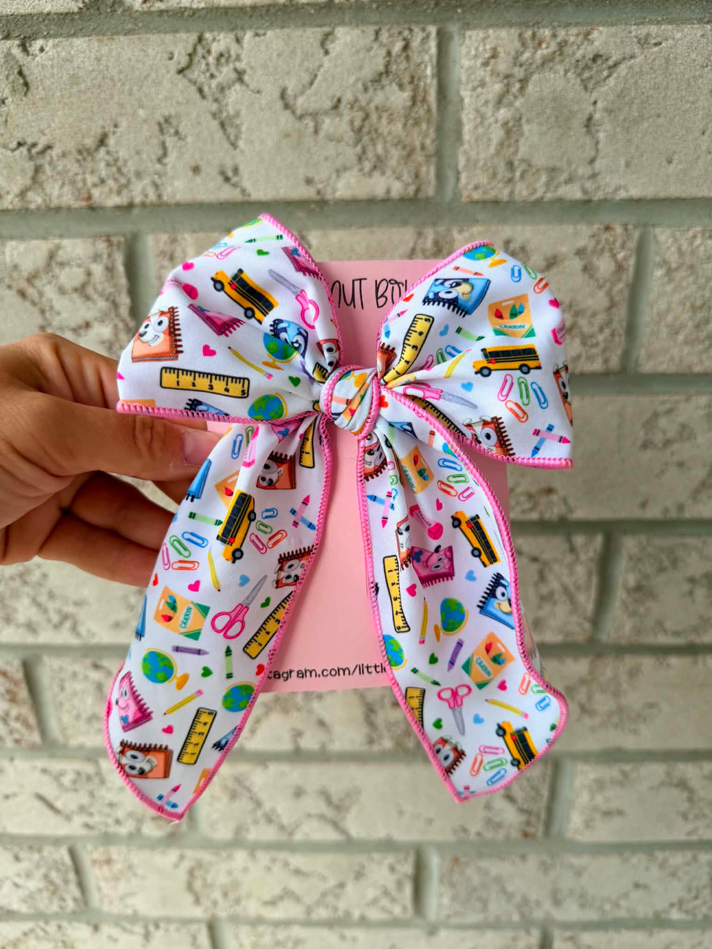 Little Peanut Bowtique - School Designs