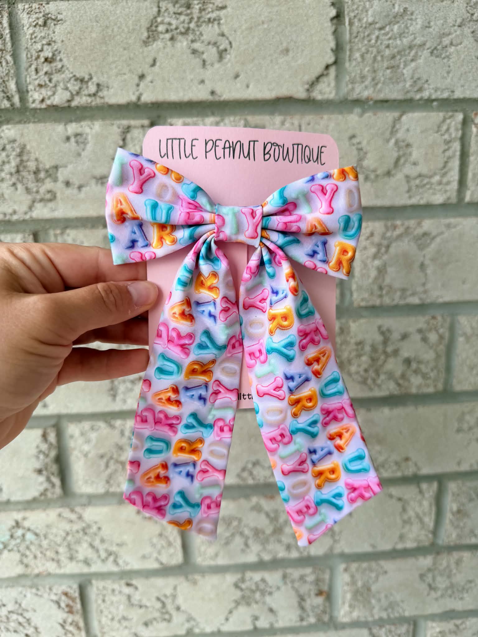 Little Peanut Bowtique - School Designs