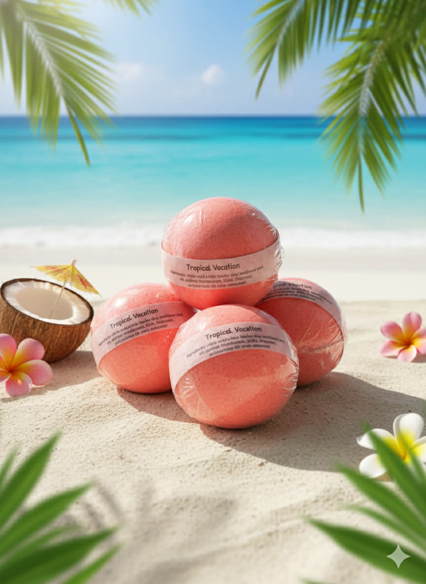 Bath Bomb - Tropical Vacation