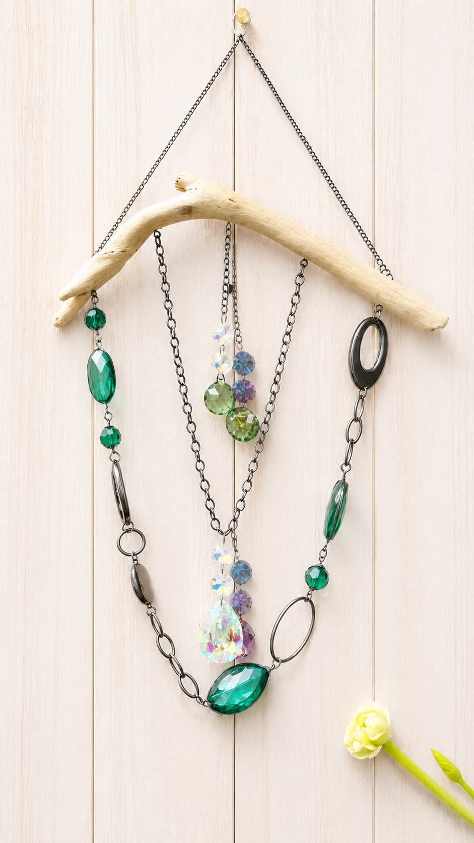 1 Home 4 Creativity - Wall Hanging - Emerald Whispers  - Available for pickup instore ONLY at 90 Samnah Crescent in Ingersoll