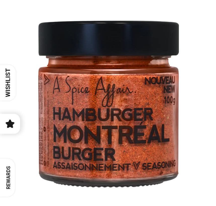 A Spice Affair - Hamburger Montreal Burger