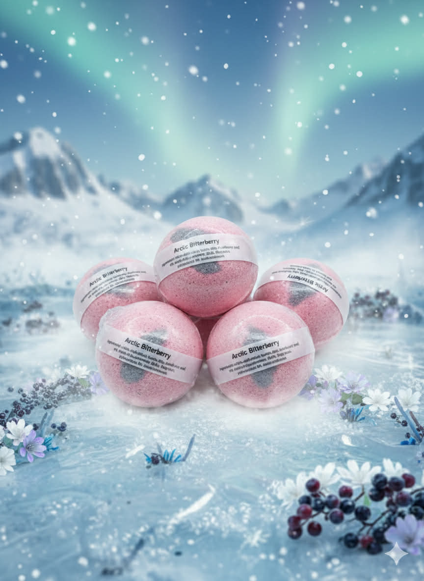 Bath Bomb - Arctic Bitterberry