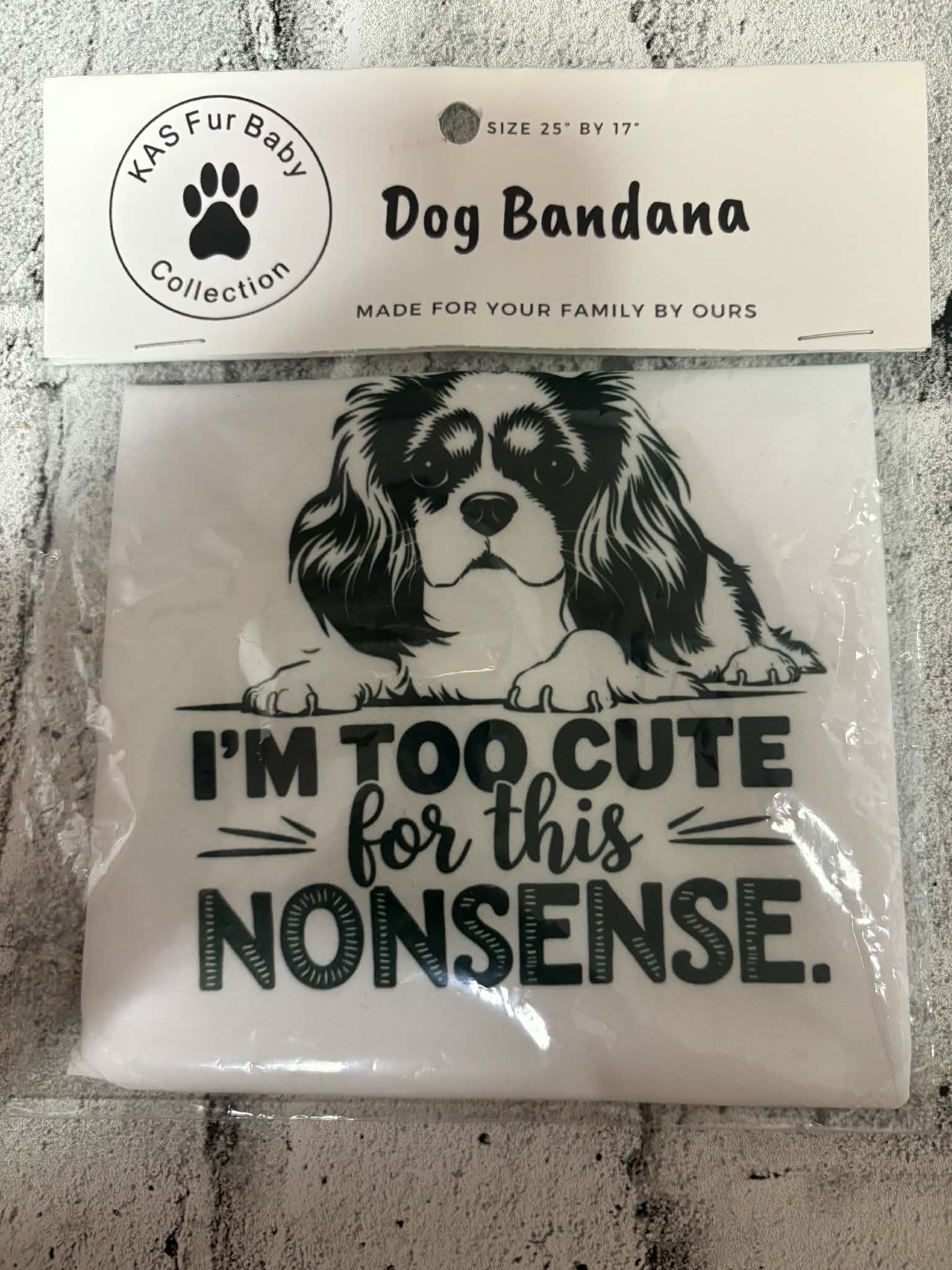 KASuALI Sassy - Dog Bandanas -Full Stock available in store