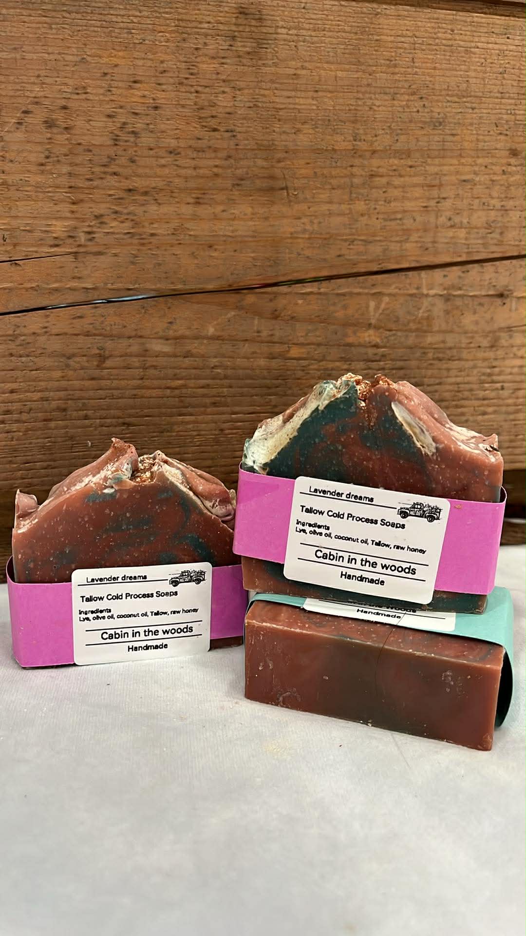 Tallow Cold Press Soaps - Cabin in the Woods