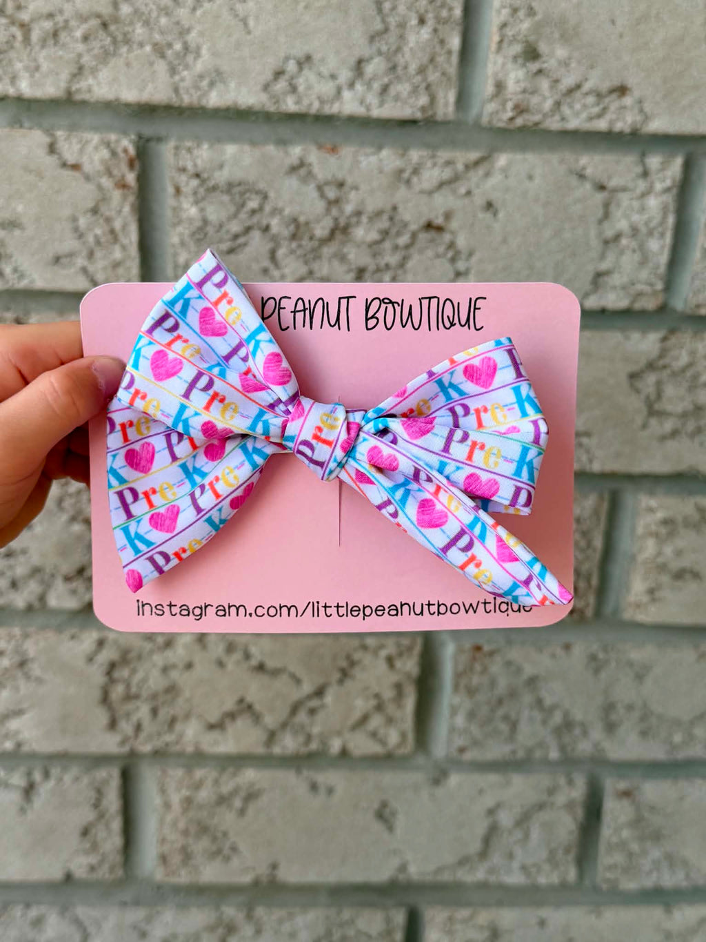 Little Peanut Bowtique - School Designs