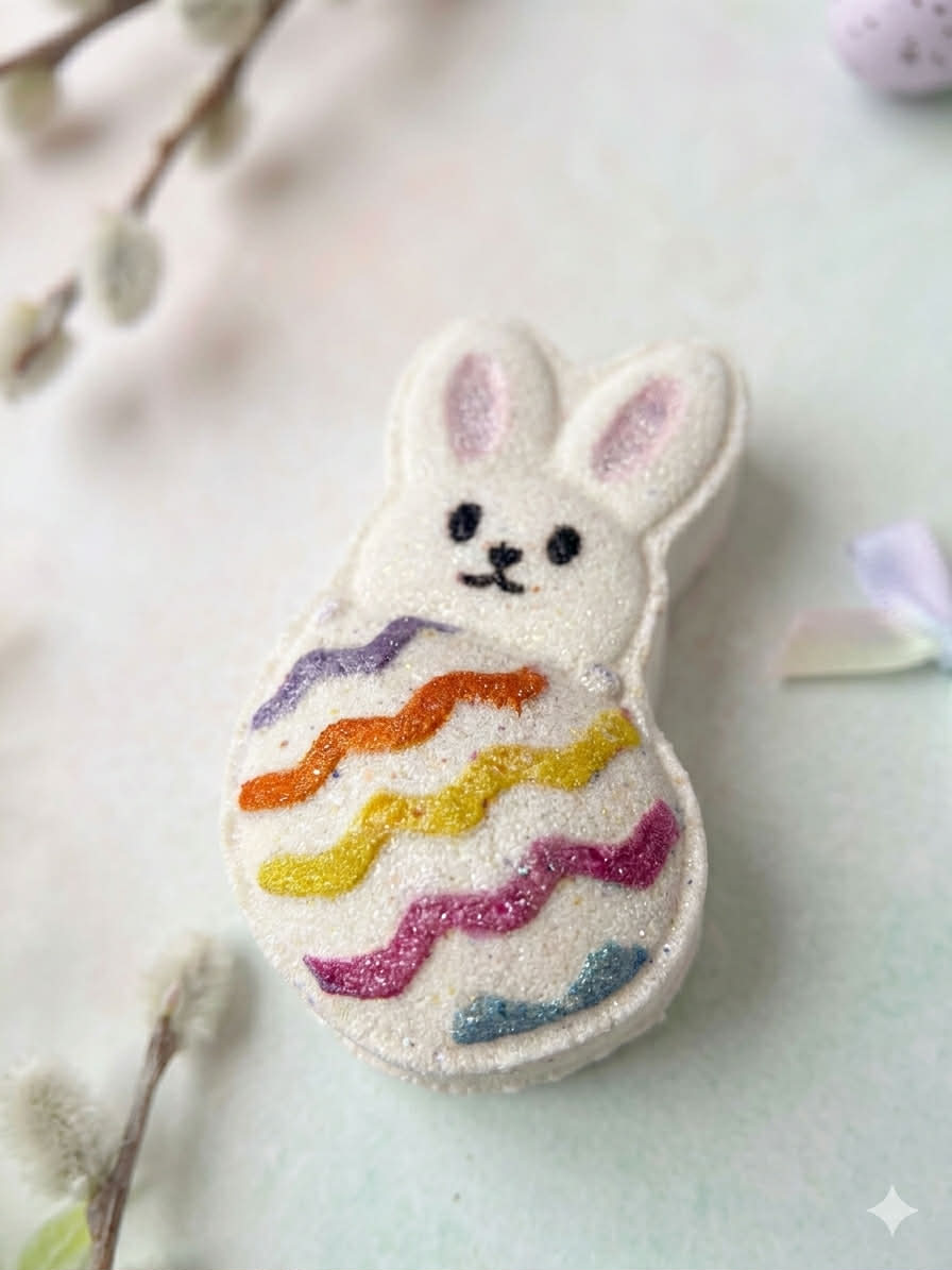 Bunny Egg - Colouring releasing Bath Bomb