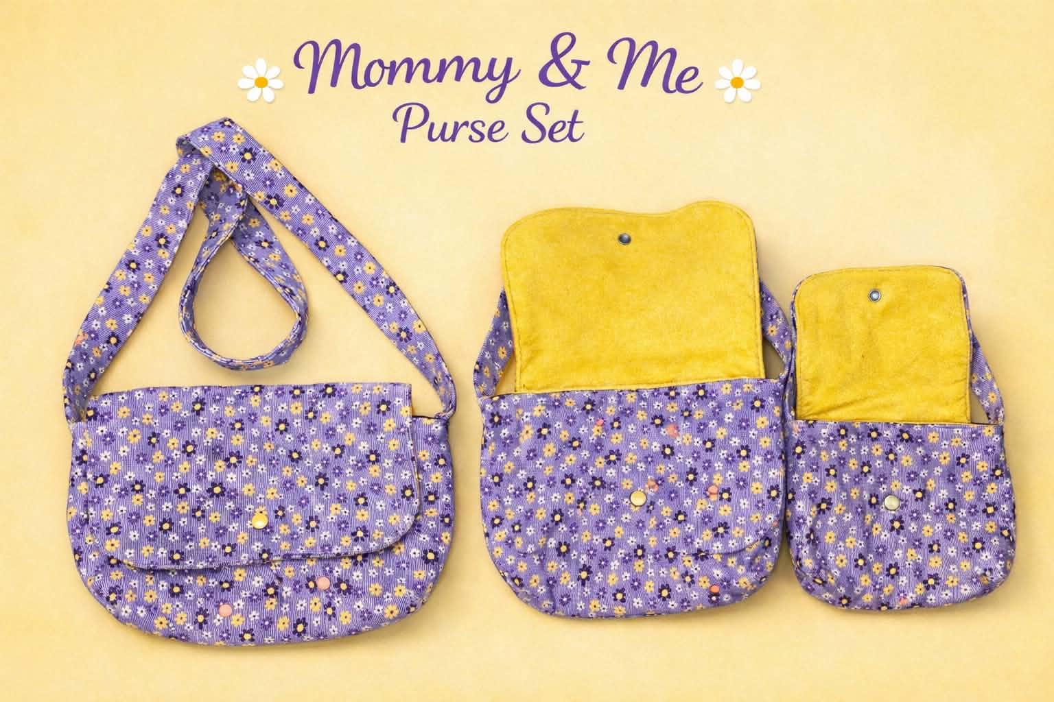 Tracy's Craftin' Creations - Mommy & Me Purse Set - Sold Separately