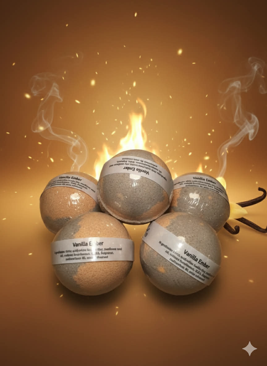 Bath Bomb - Vanilla Ember
