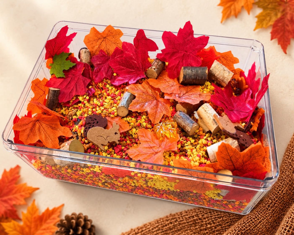 Happening Lifestyle Academy - Sensory Play Mix Boxes - Autumn Designs
