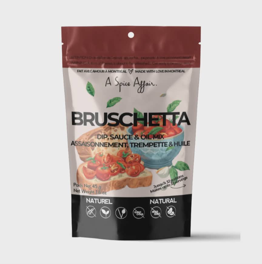 A Spice Affair - Bruschetta - Jar & Packet