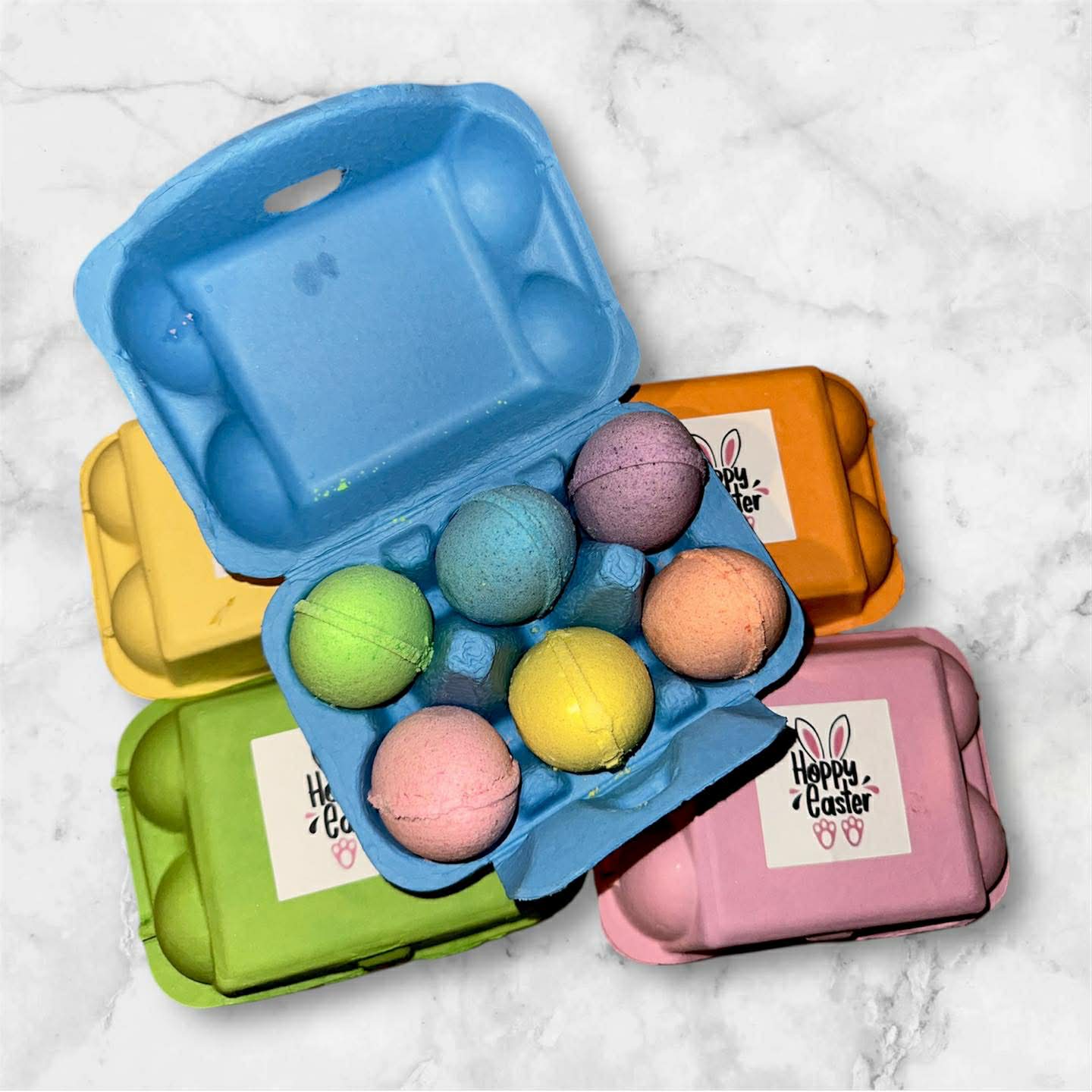 6 pack Egg Carton - Bath Bomb