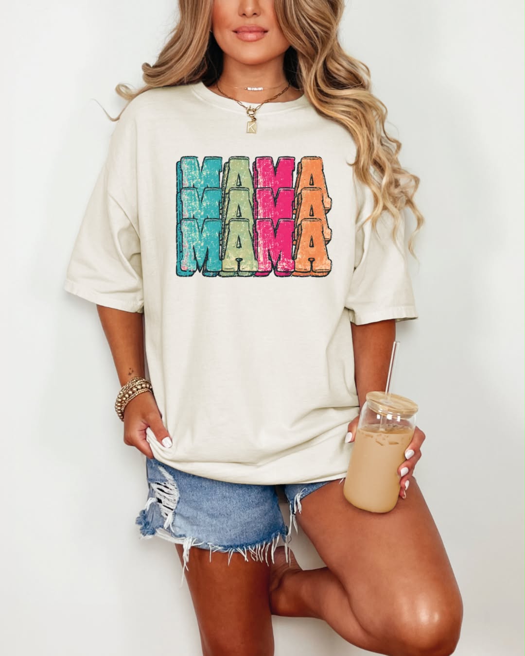 Apparel by LPB - Cream Tee - Multiple colour Mama