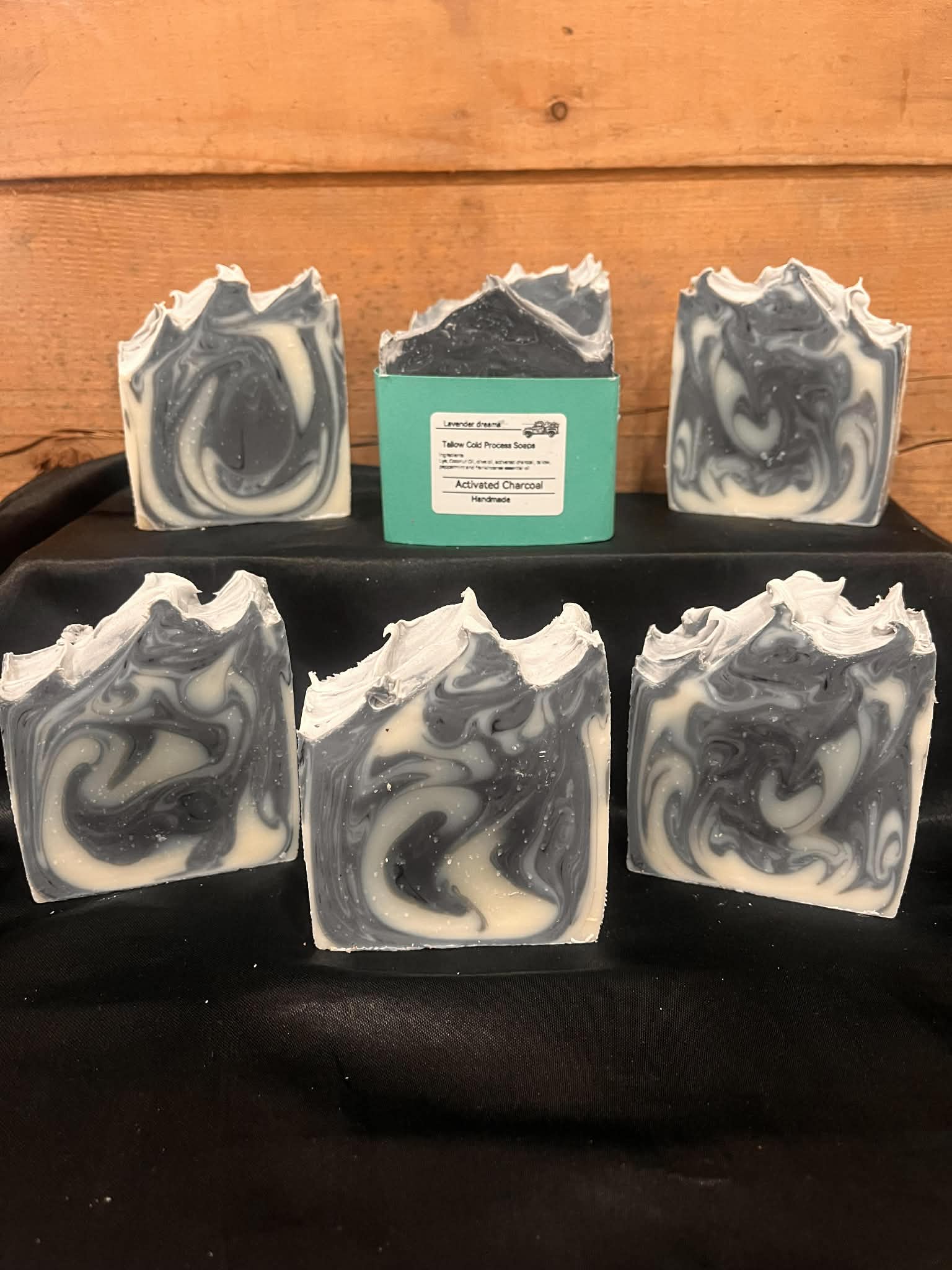 Tallow Cold Press Soaps - Activated Charcoal