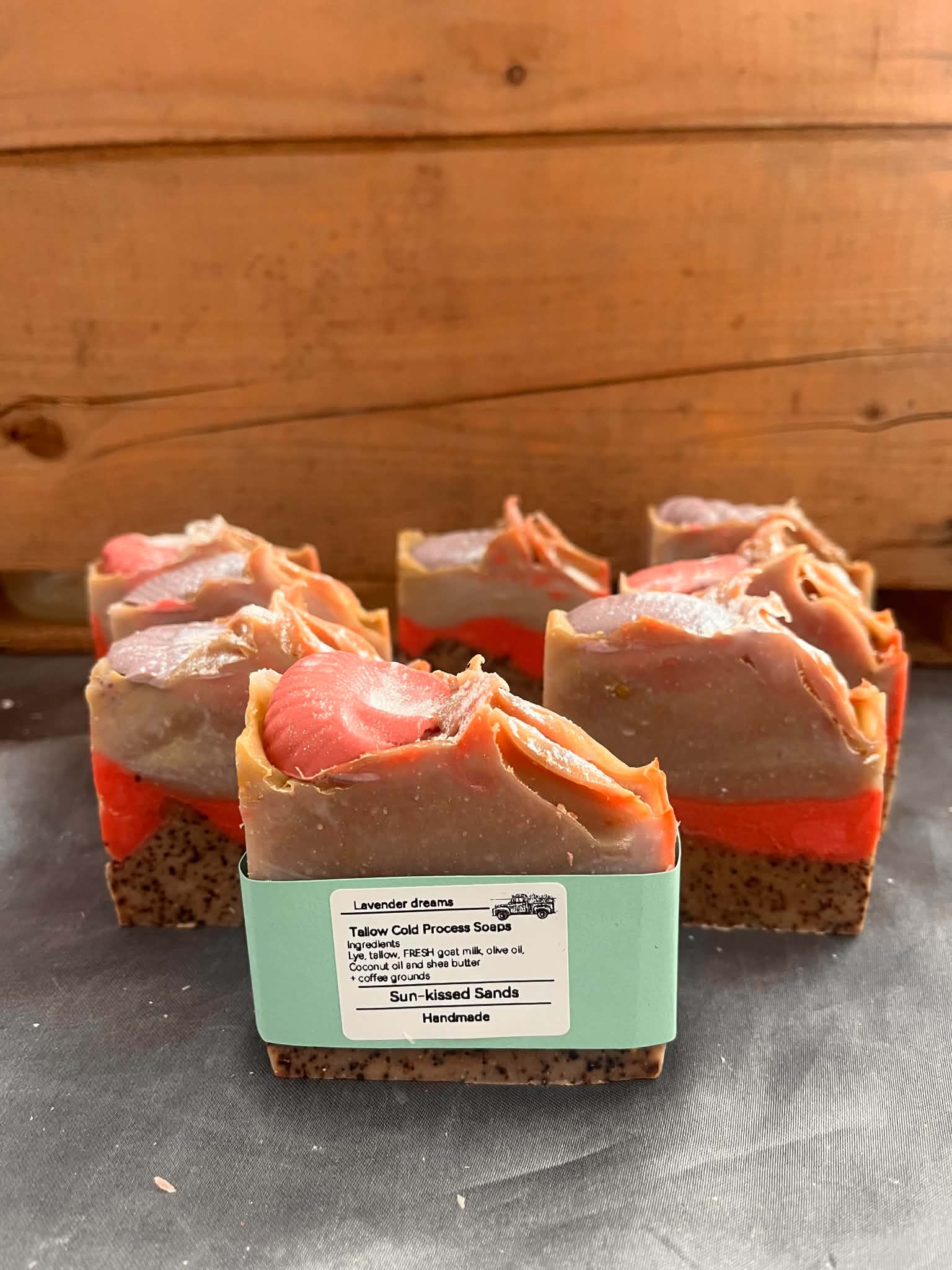 Tallow Cold Press Soaps - Sun-Kissed Sands