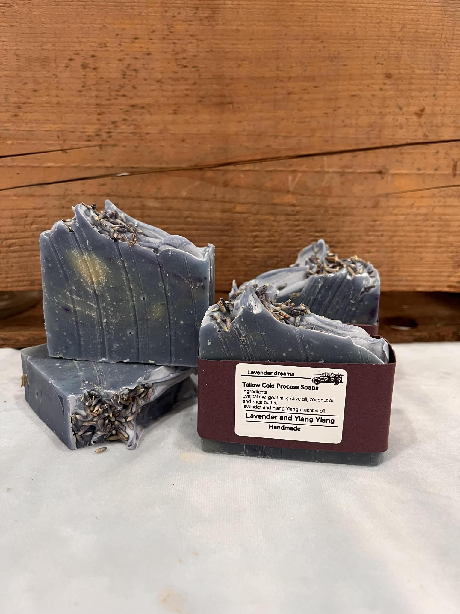 Tallow Cold Press Soaps - Lavender & Ylang Ylang