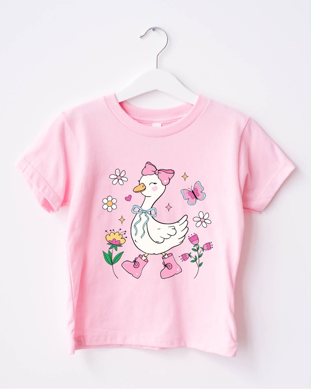 Apparel by LPB - Child - Pink Tee - Goose