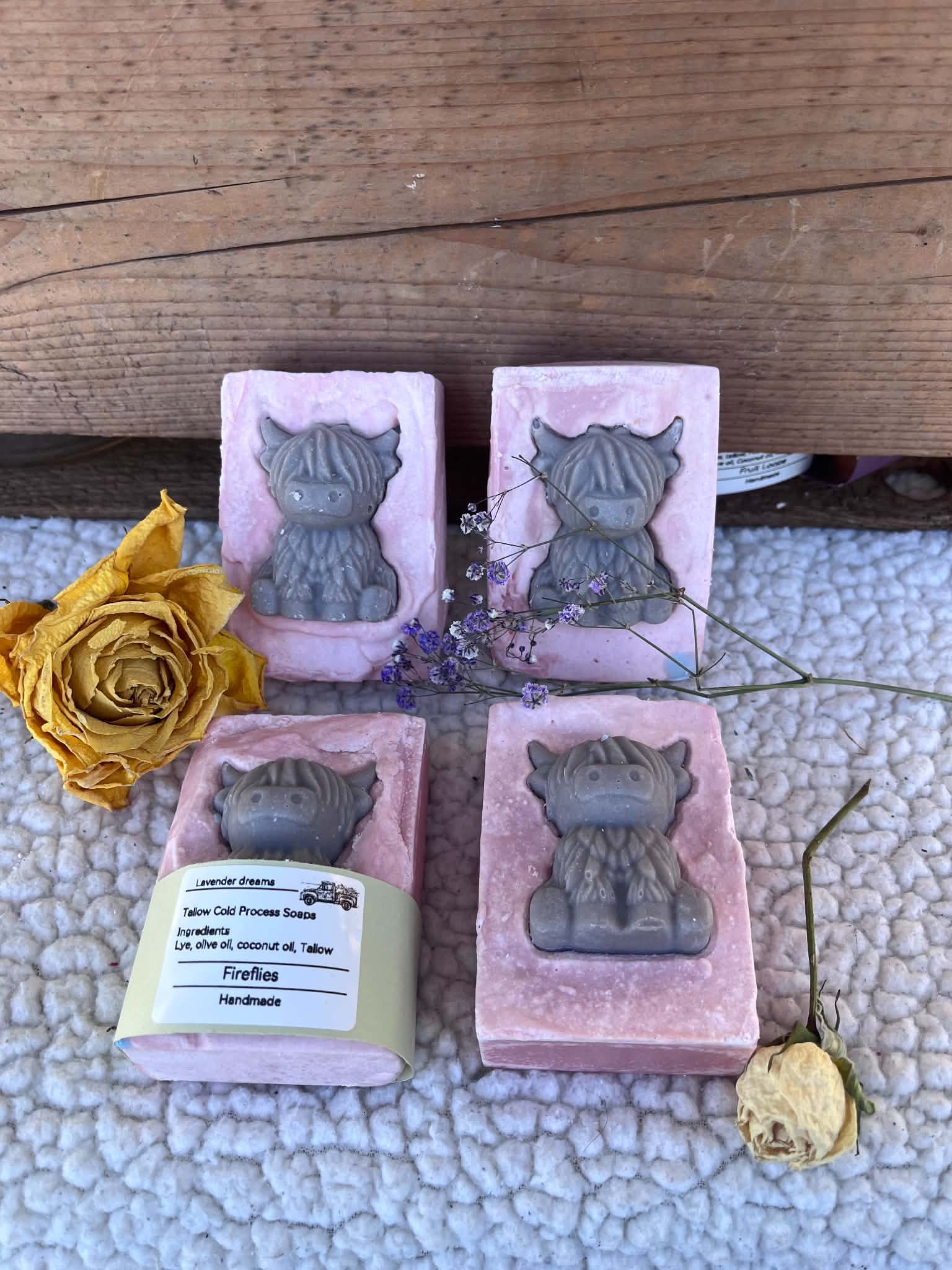Tallow Cold Press Soaps - Fireflies