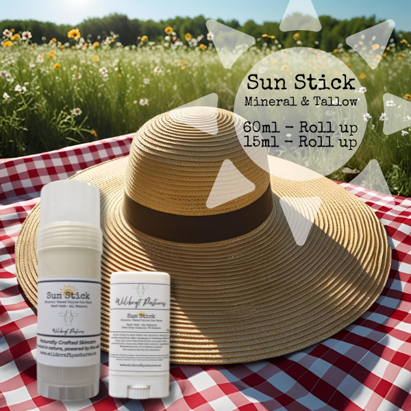 Wildcraft Pastures - Sun Stick - Mineral-Based Tallow Sun Balm
