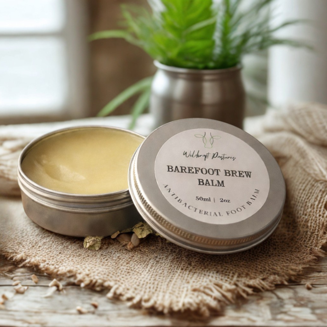Wildcraft Pastures - Barefoot Brew Balm - Refreshing Foot Balm