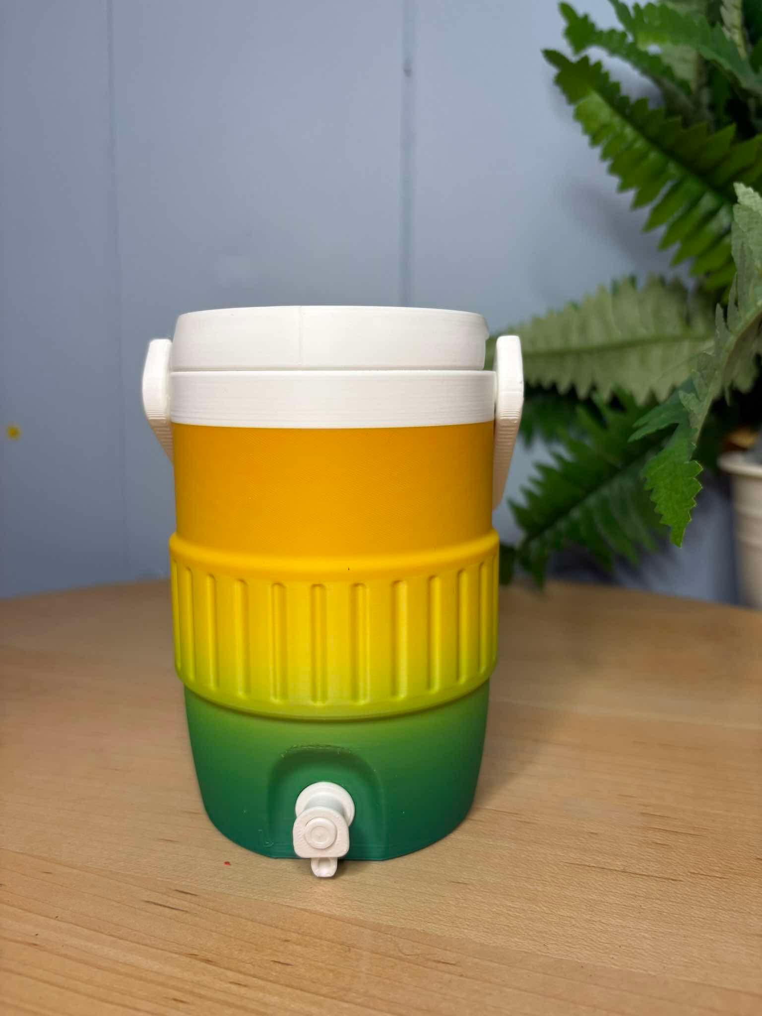 Tong3D Designs - Can Koozies - Yellow/Green