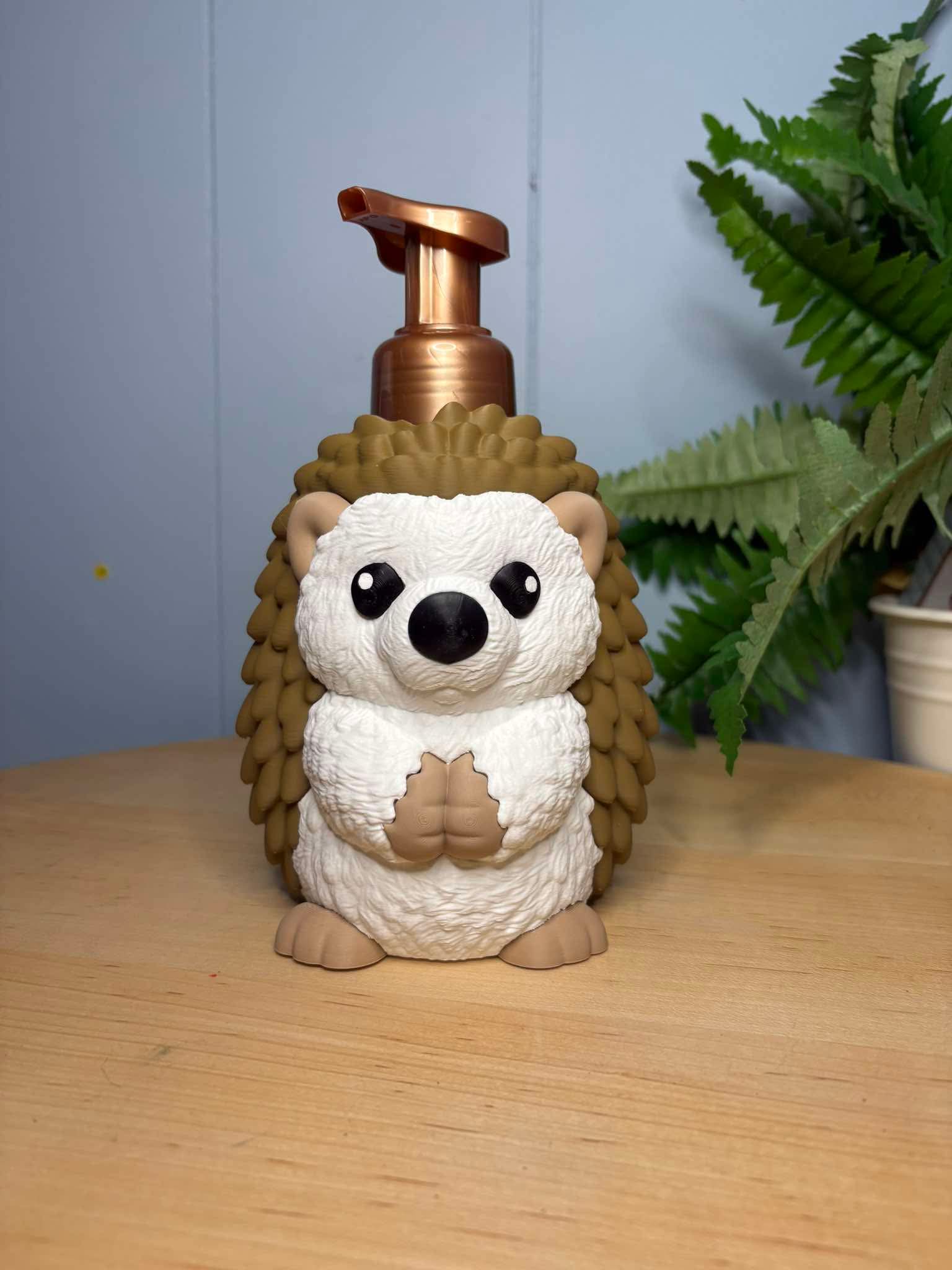 Tong3D Designs - Bath & Body Foaming Soap Holder - Hedgehog