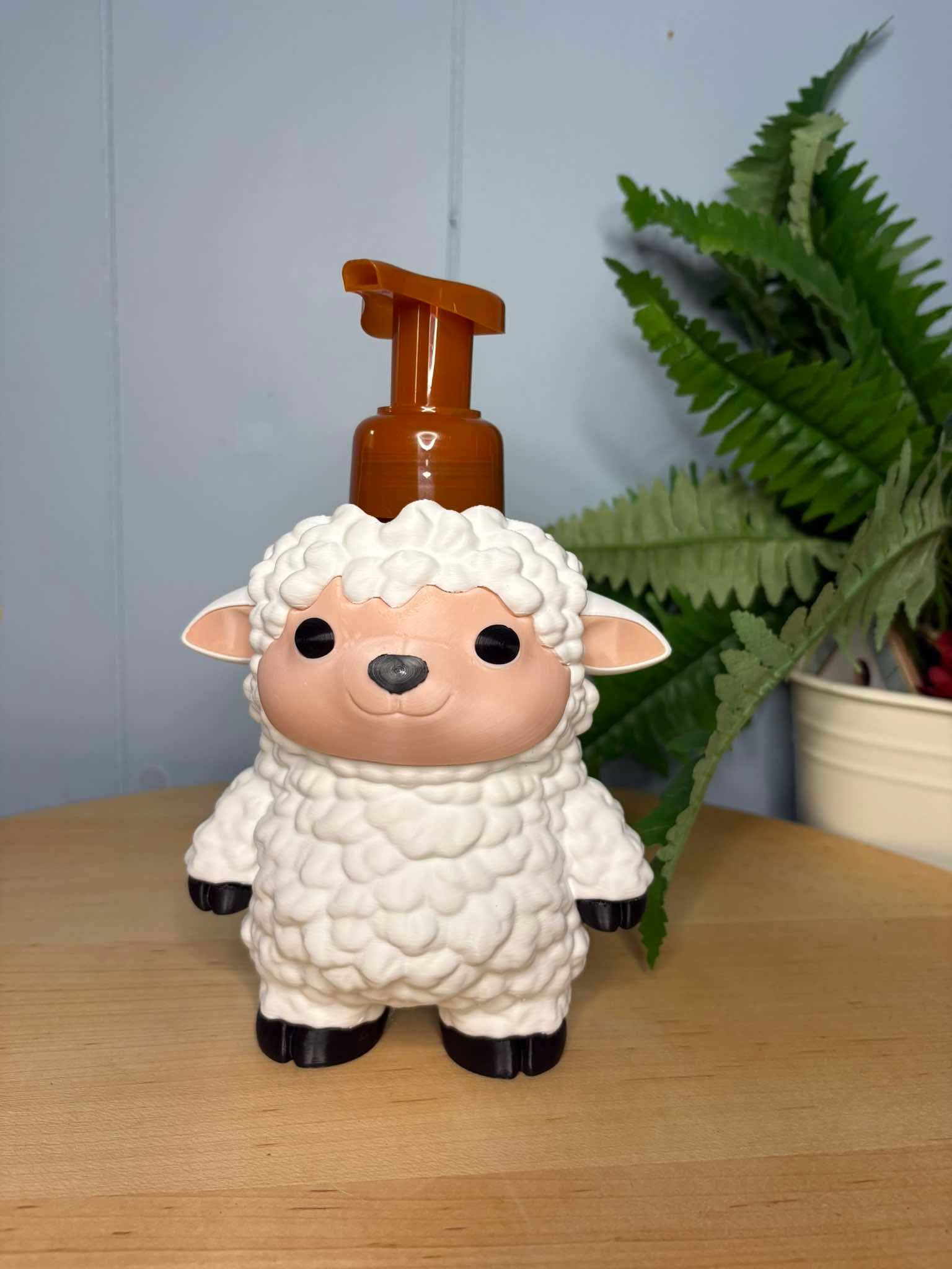 Tong 3D Designs - Bath & Body Foaming Soap Holder - Cat/Dog/Cow/Sheep