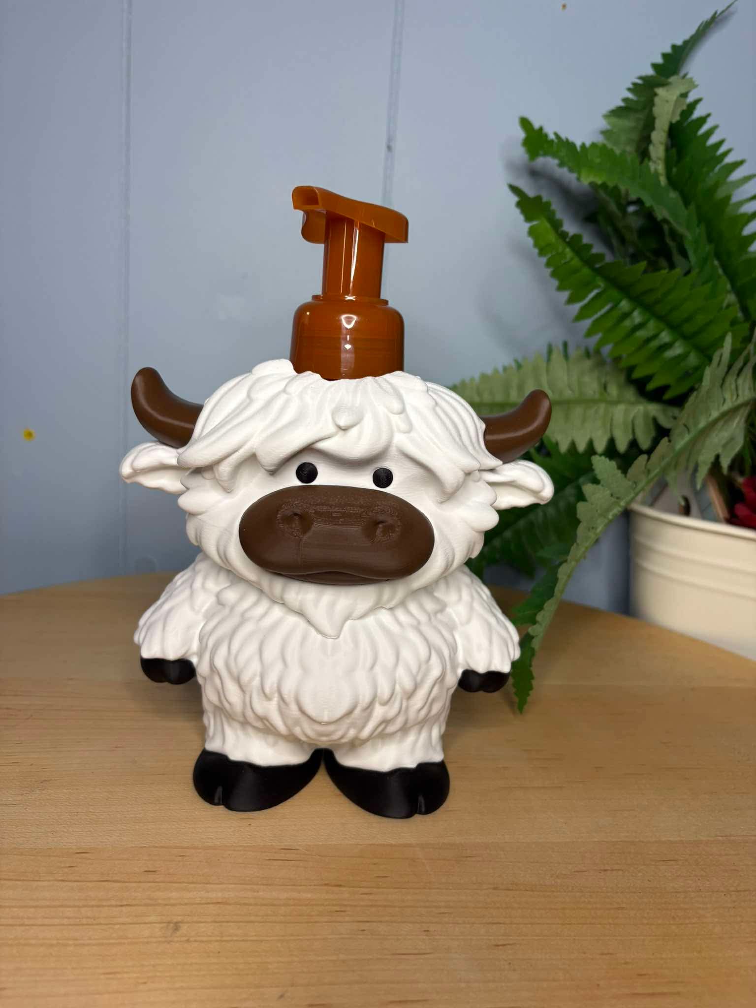 Tong 3D Designs - Bath & Body Foaming Soap Holder - Cat/Dog/Cow/Sheep