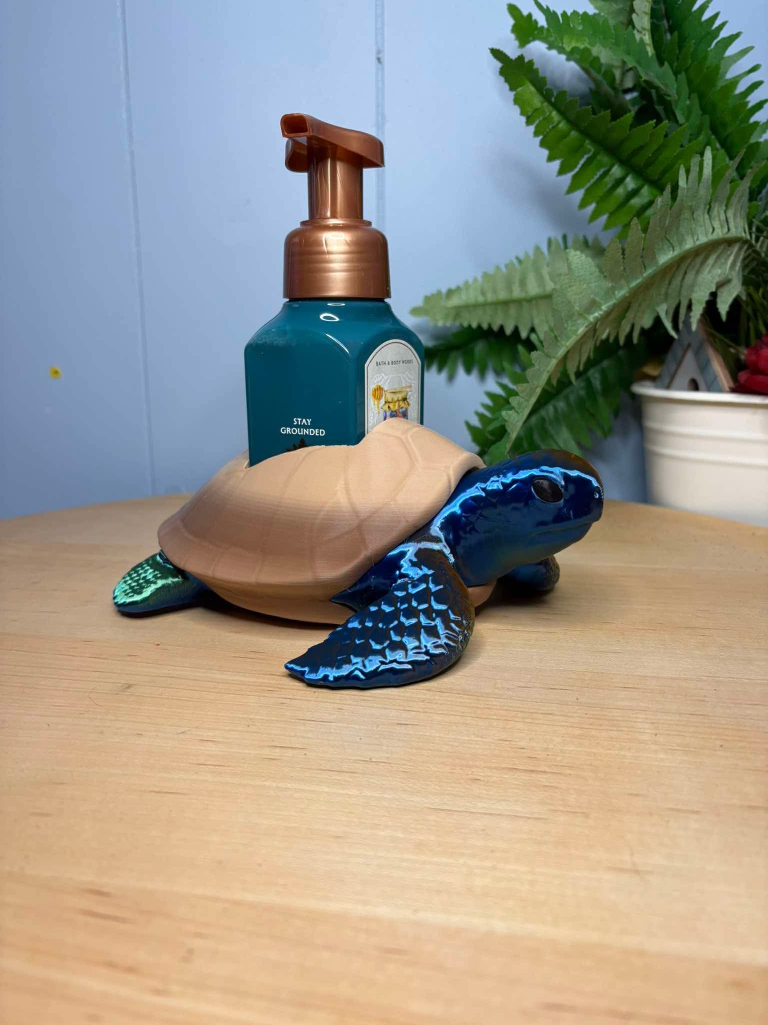Tong3D Designs - Bath & Body Foaming Soap Holder - Turtle