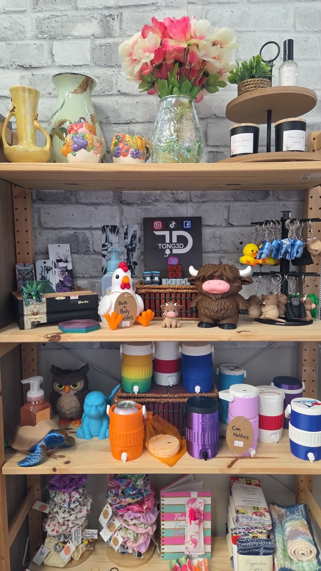 Tong3D Designs - Can Koozies - Store Photo